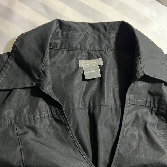 Ann Taylor | Black Colored Midi Dress // Small Petite - Picture 4 of 8